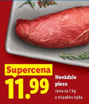 Hovädzie plece