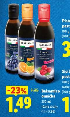 Balsamico omáčka