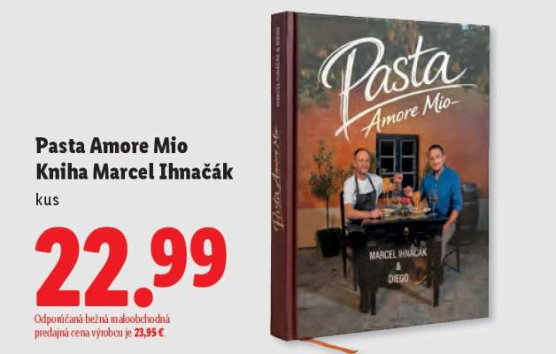 Pasta Amore Mio Kniha Marcel Ihnačák