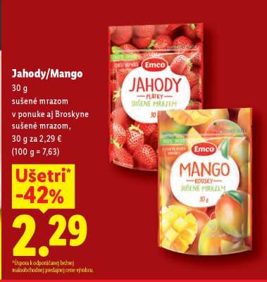 Jahody/Mango
