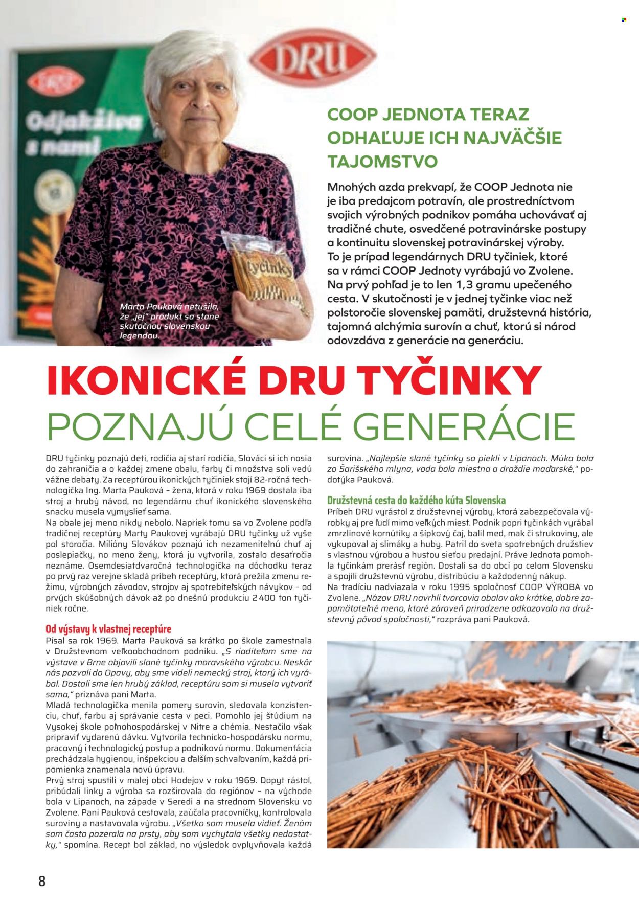 Leták COOP Jednota - 1.10.2026 - 31.10.2026. Strana 8