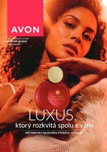 Leták Avon - 1.10.2026 - 31.10.2026.