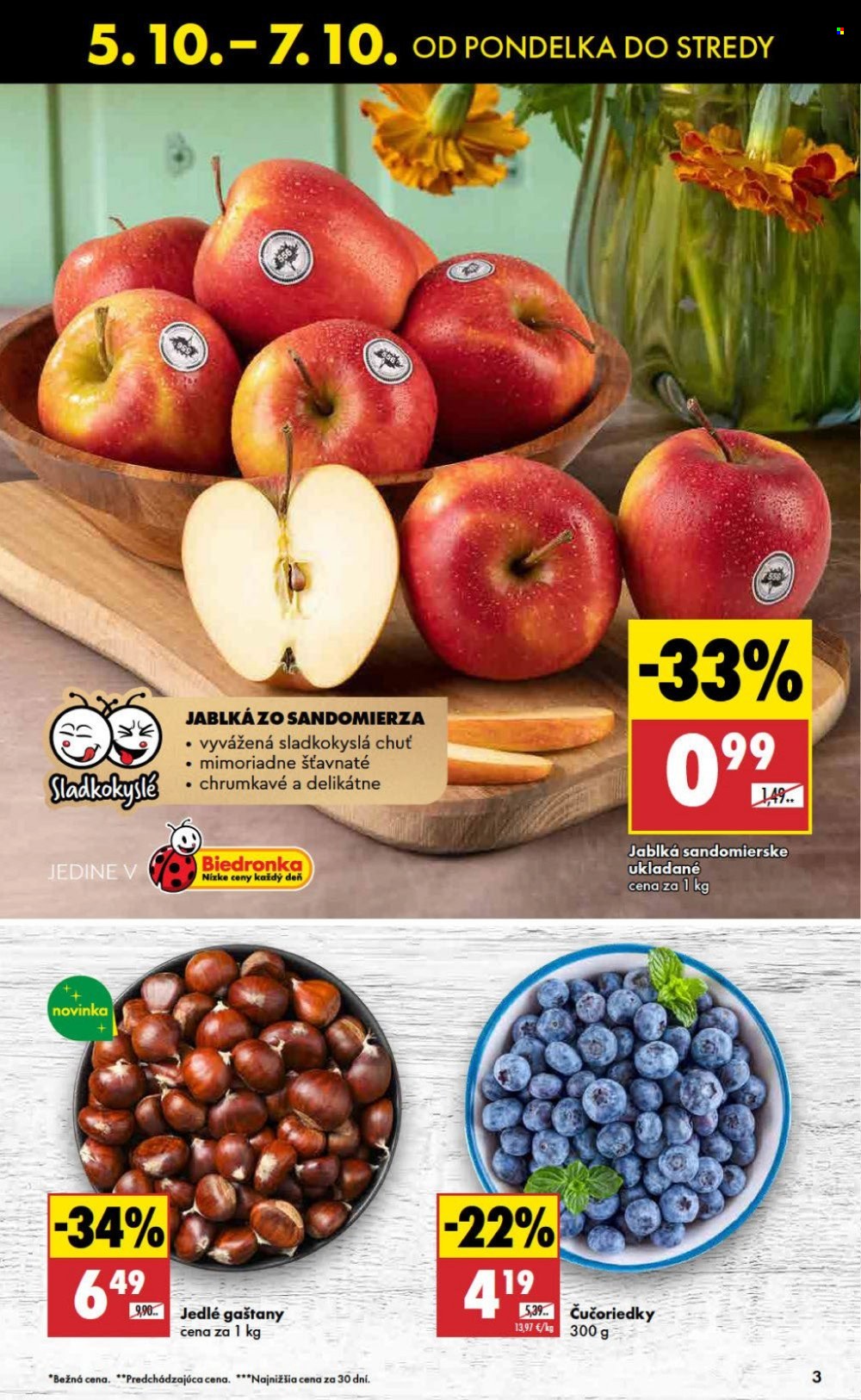 Leták Biedronka - 5.10.2026 - 7.10.2026. Strana 3
