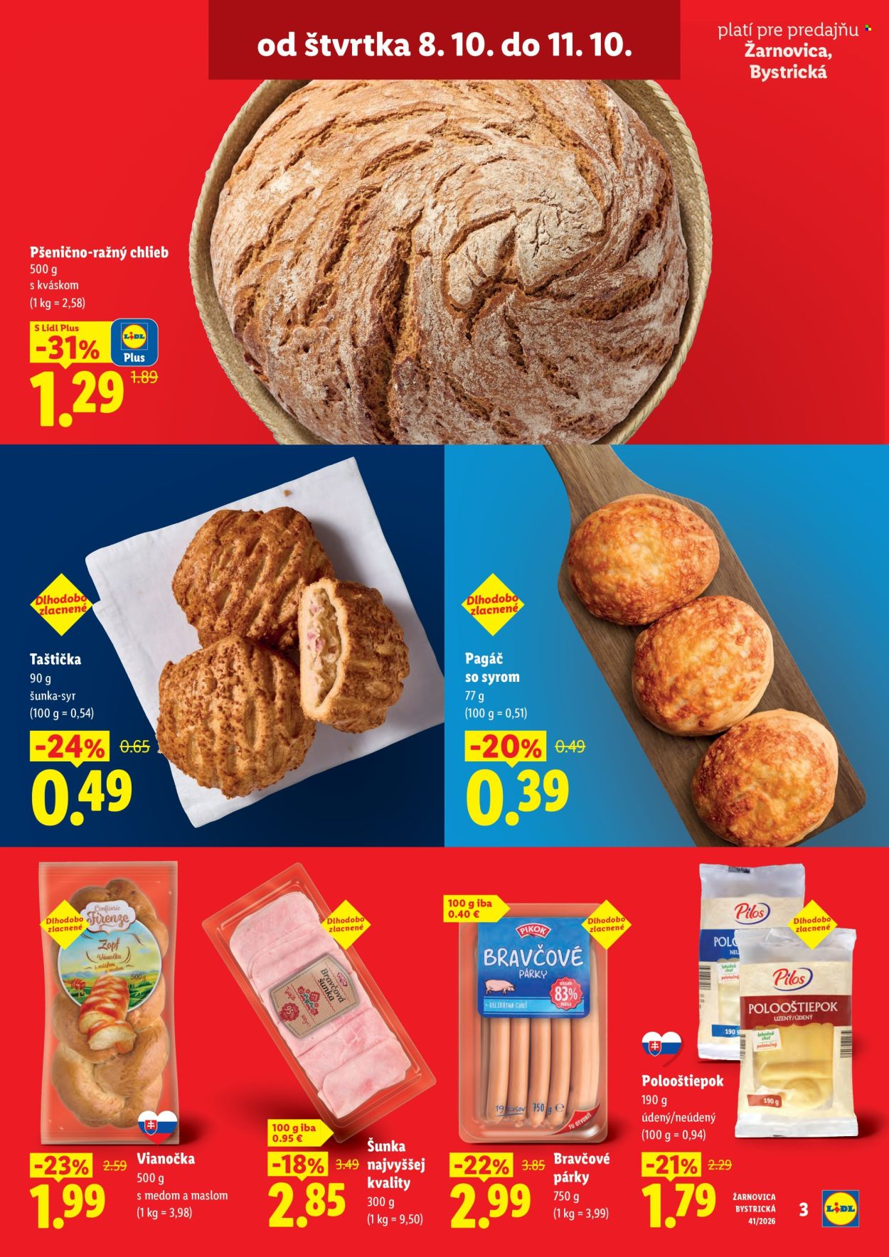 Leták Lidl - 8.10.2026 - 11.10.2026. Strana 3