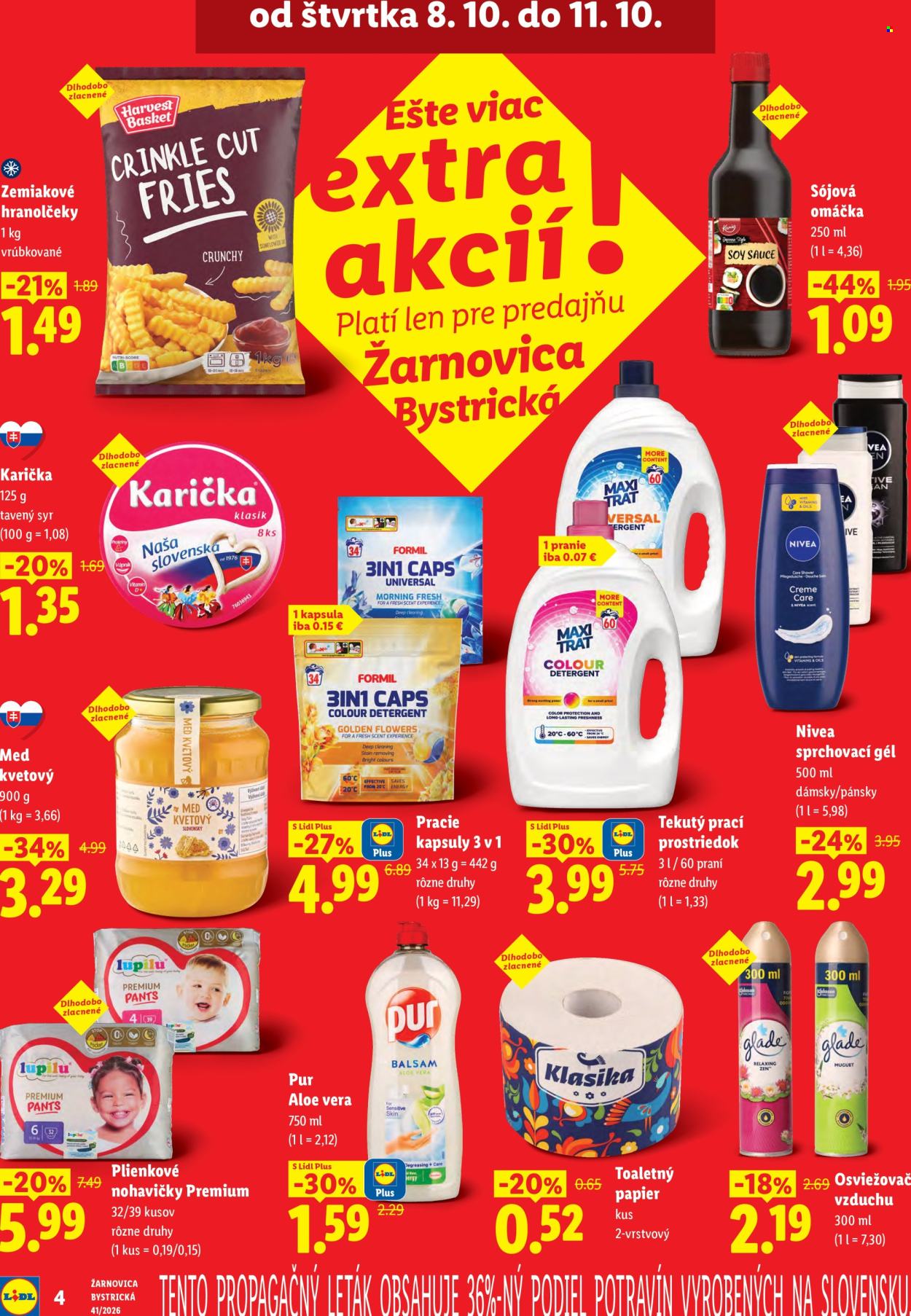 Leták Lidl - 8.10.2026 - 11.10.2026. Strana 4