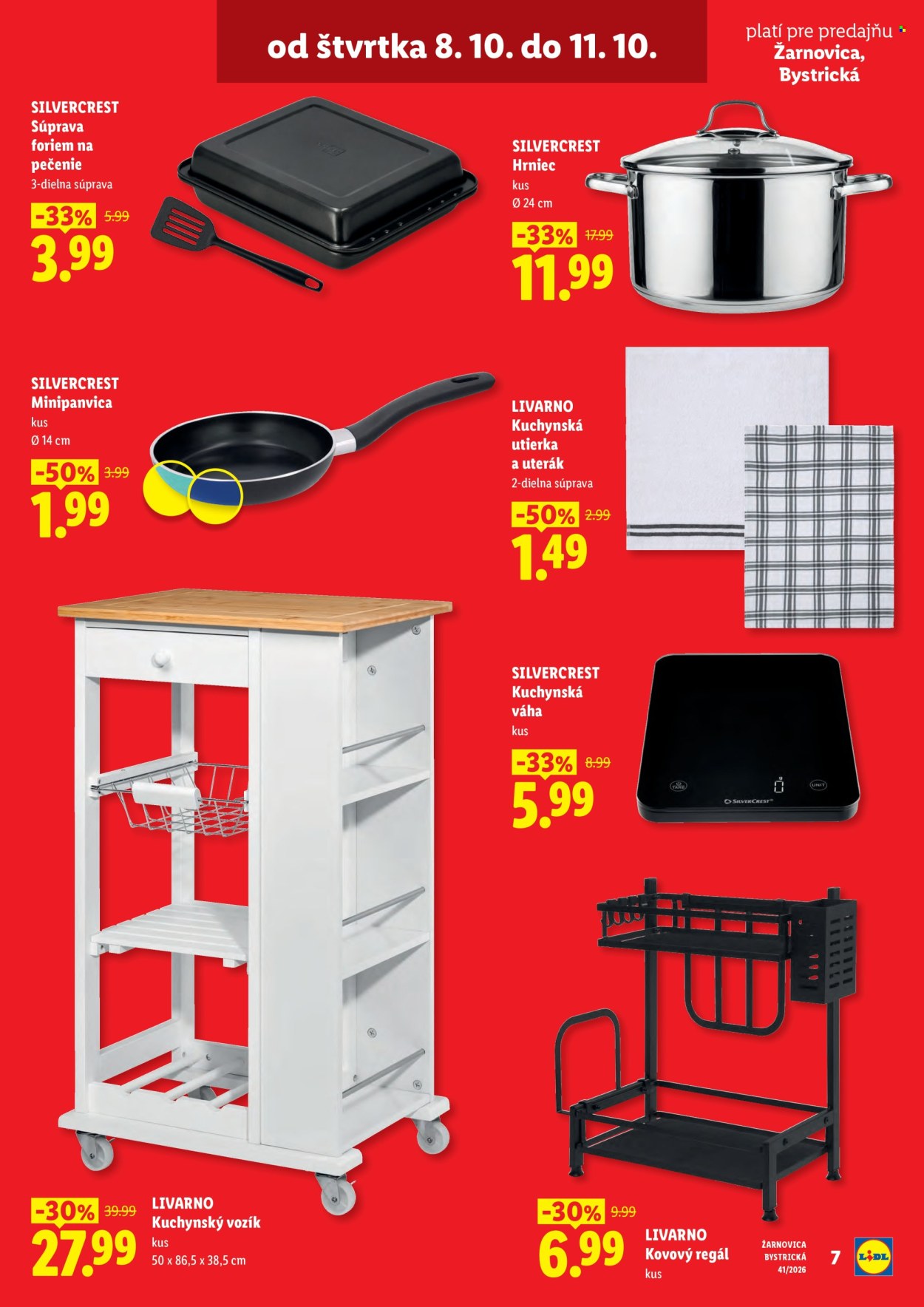 Leták Lidl - 8.10.2026 - 11.10.2026. Strana 7