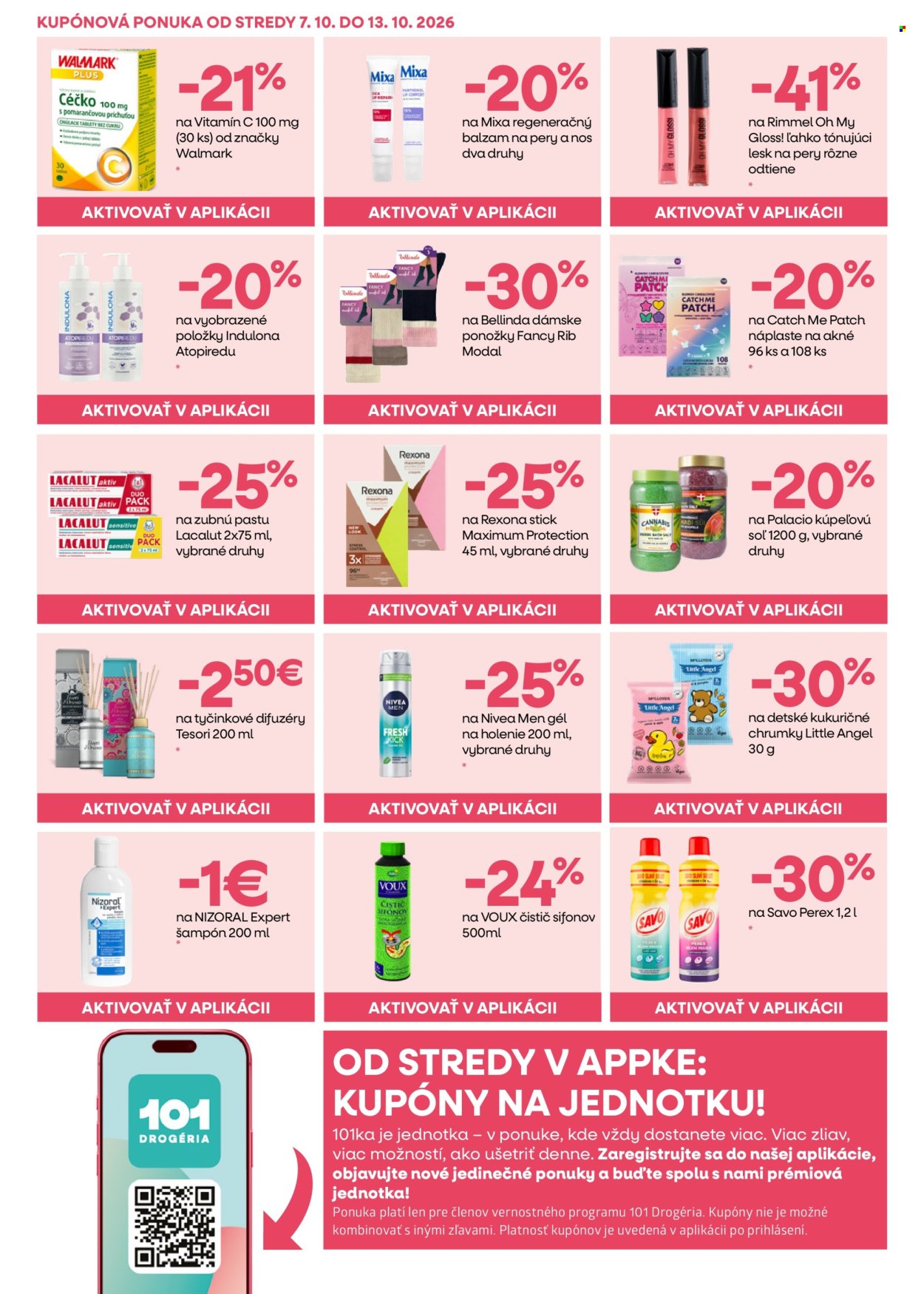 Leták 101 Drogerie - 7.10.2026 - 20.10.2026. Strana 6
