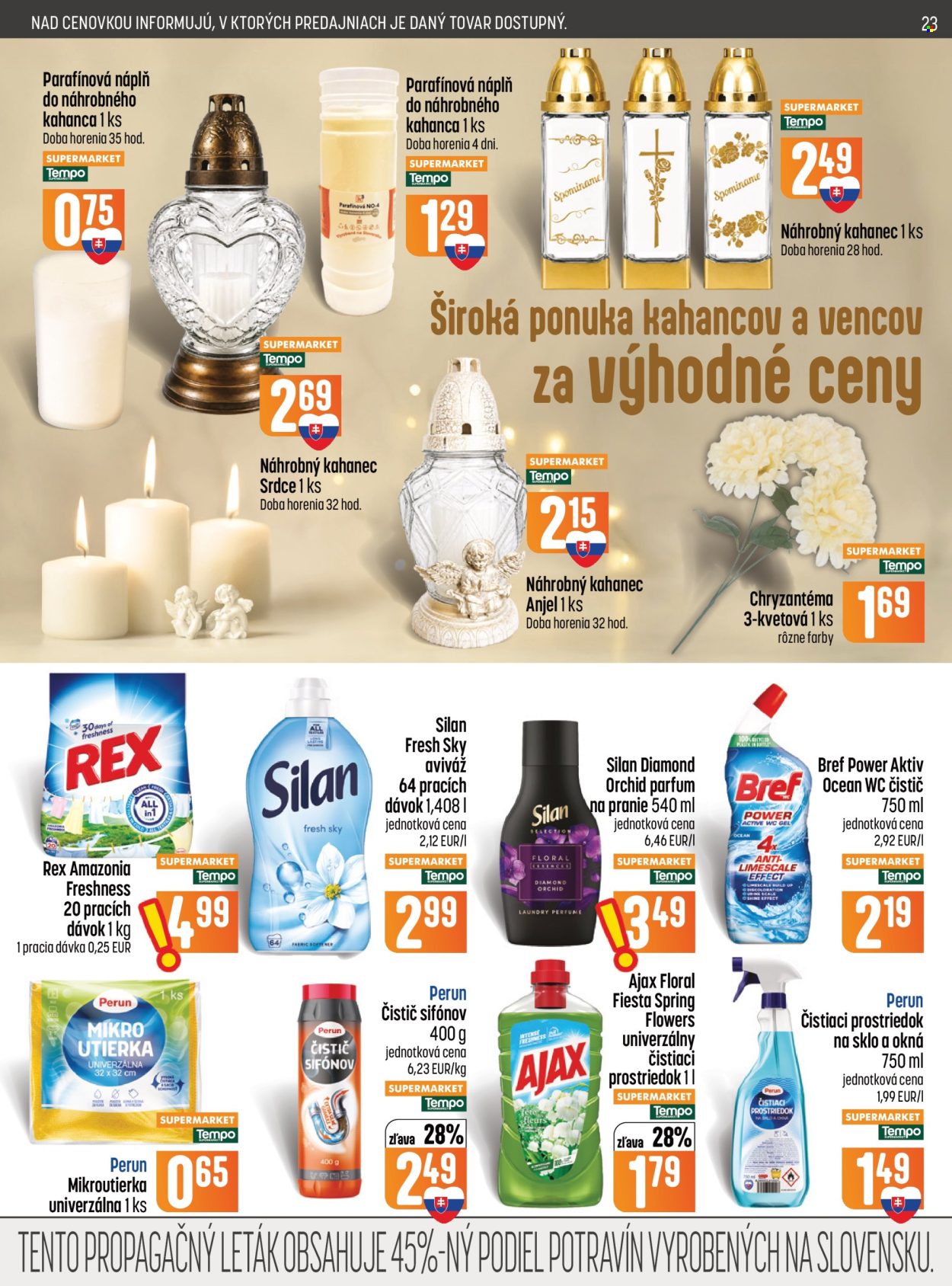 Leták COOP Jednota - 8.10.2026 - 14.10.2026. Strana 23