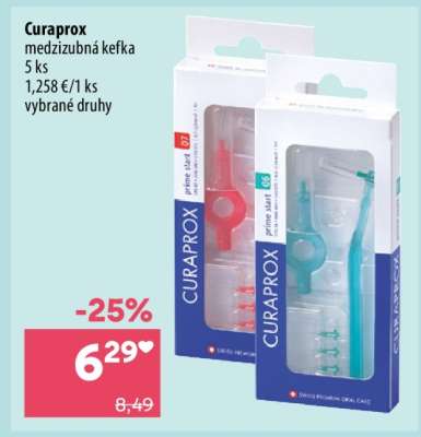 Curaprox medzizubná kefka