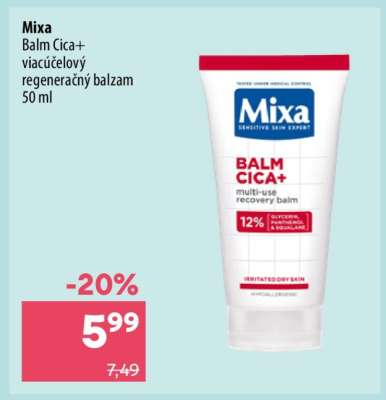 Mixa Balm Cica+