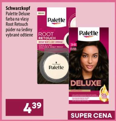 Schwarzkopf Palette Deluxe farba na vlasy Root Retouch púder na šediny vybrané odtiene