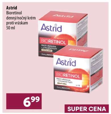 Astrid Bioretinol denný/nočný krém proti vráskam 50 ml