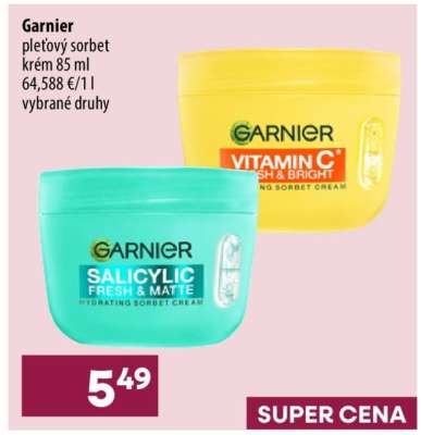 Garnier pleťový sorbet krém 85 ml