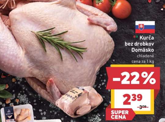 Kurča bez drobkov Domáško