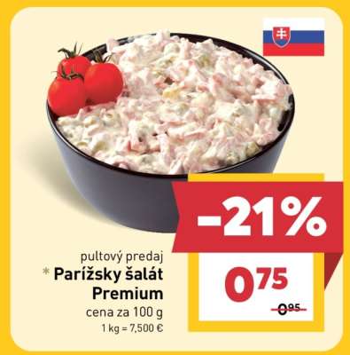 Parížsky šalát Premium