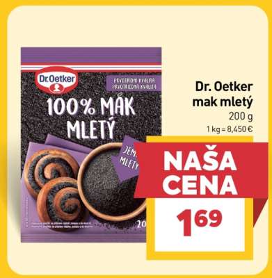 DR.OETKER Mak mletý