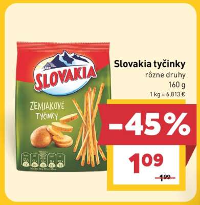 Slovakia tyčinky