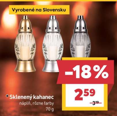 Sklenený kahance