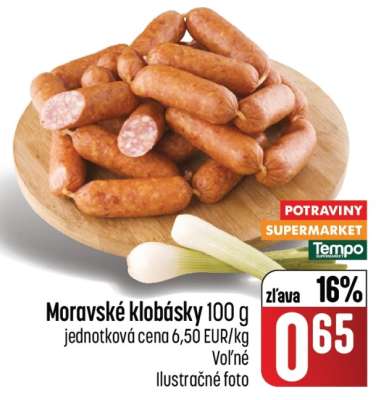 Moravské klobásky 100 g