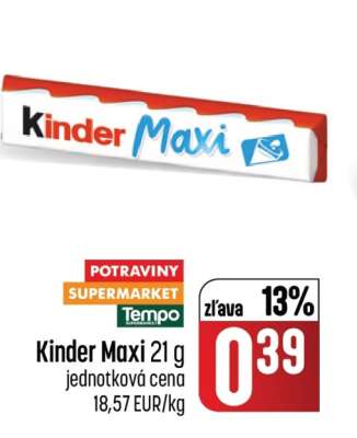 Kinder Maxi 21 g