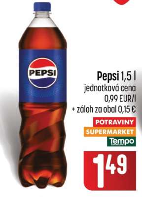PEPSI 1,5 l