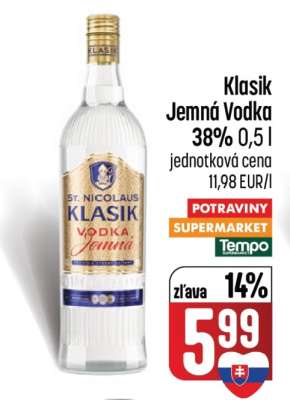 Klasik Jemná Vodka