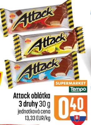 Attack oblátka