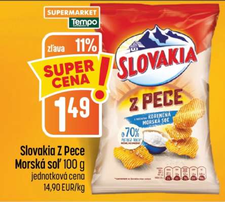 Slovakia Z Pece Morská soľ