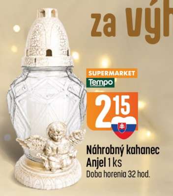 Náhrobný kahance Anjel