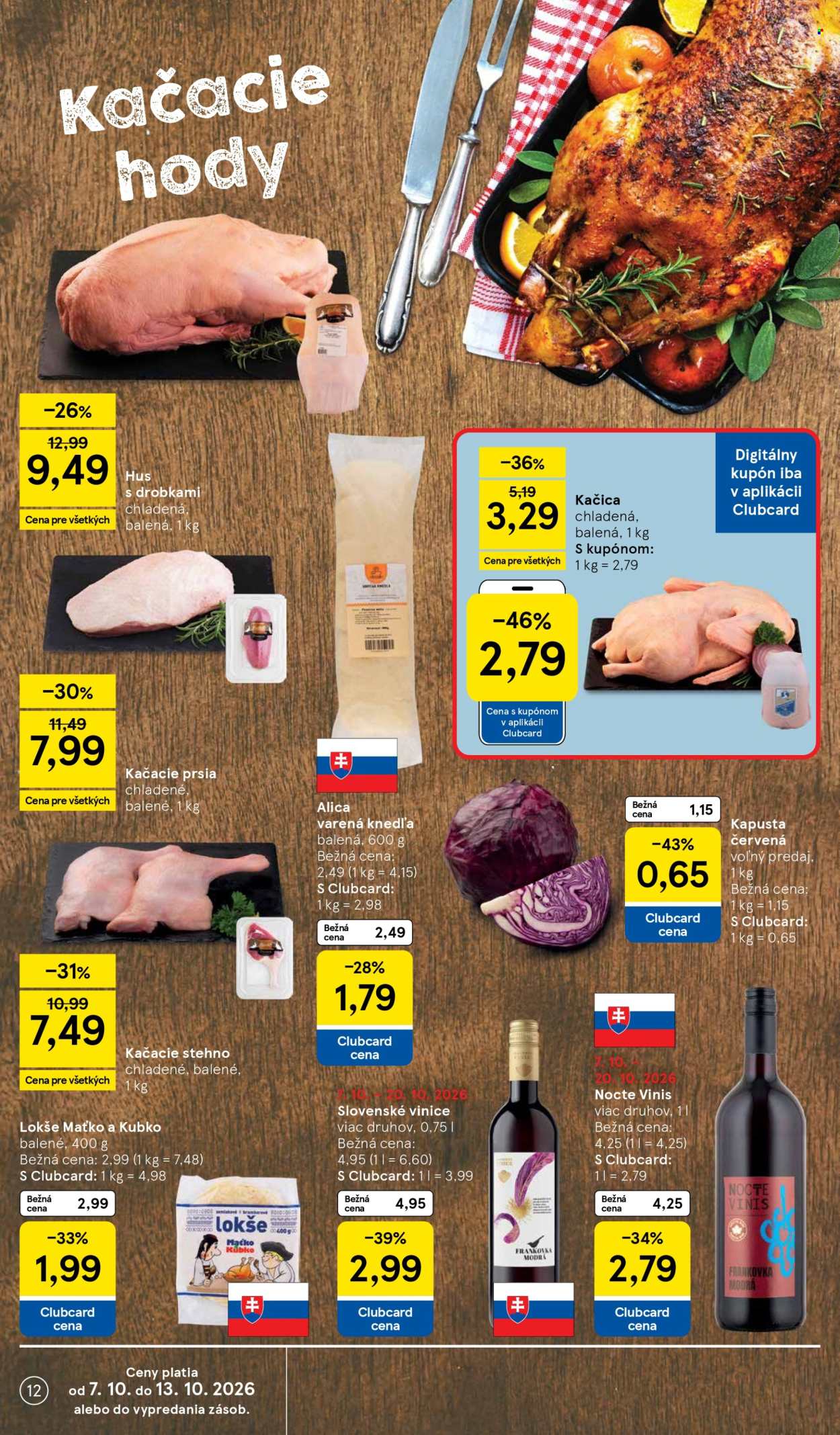 Leták TESCO - 7.10.2026 - 13.10.2026. Strana 12