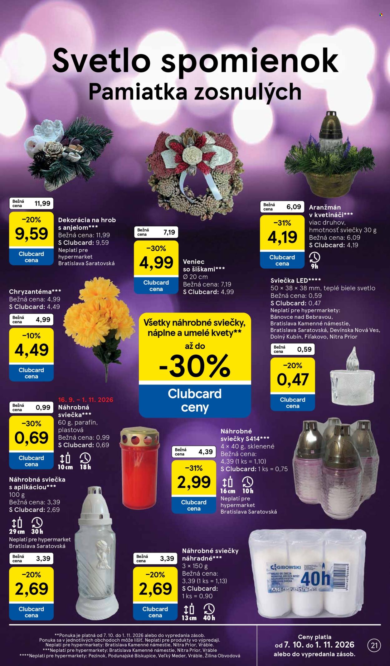 Leták TESCO - 7.10.2026 - 13.10.2026. Strana 21