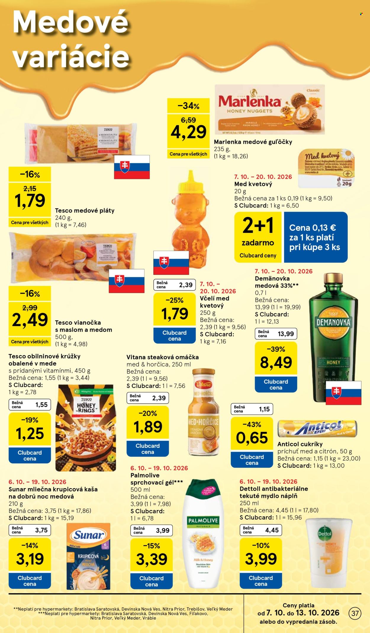 Leták TESCO - 7.10.2026 - 13.10.2026. Strana 37