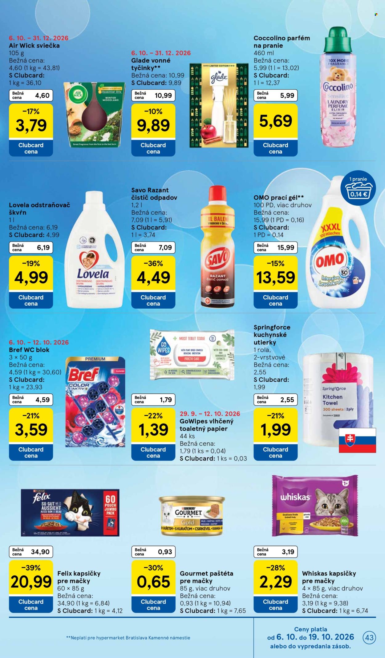 Leták TESCO - 7.10.2026 - 13.10.2026. Strana 43