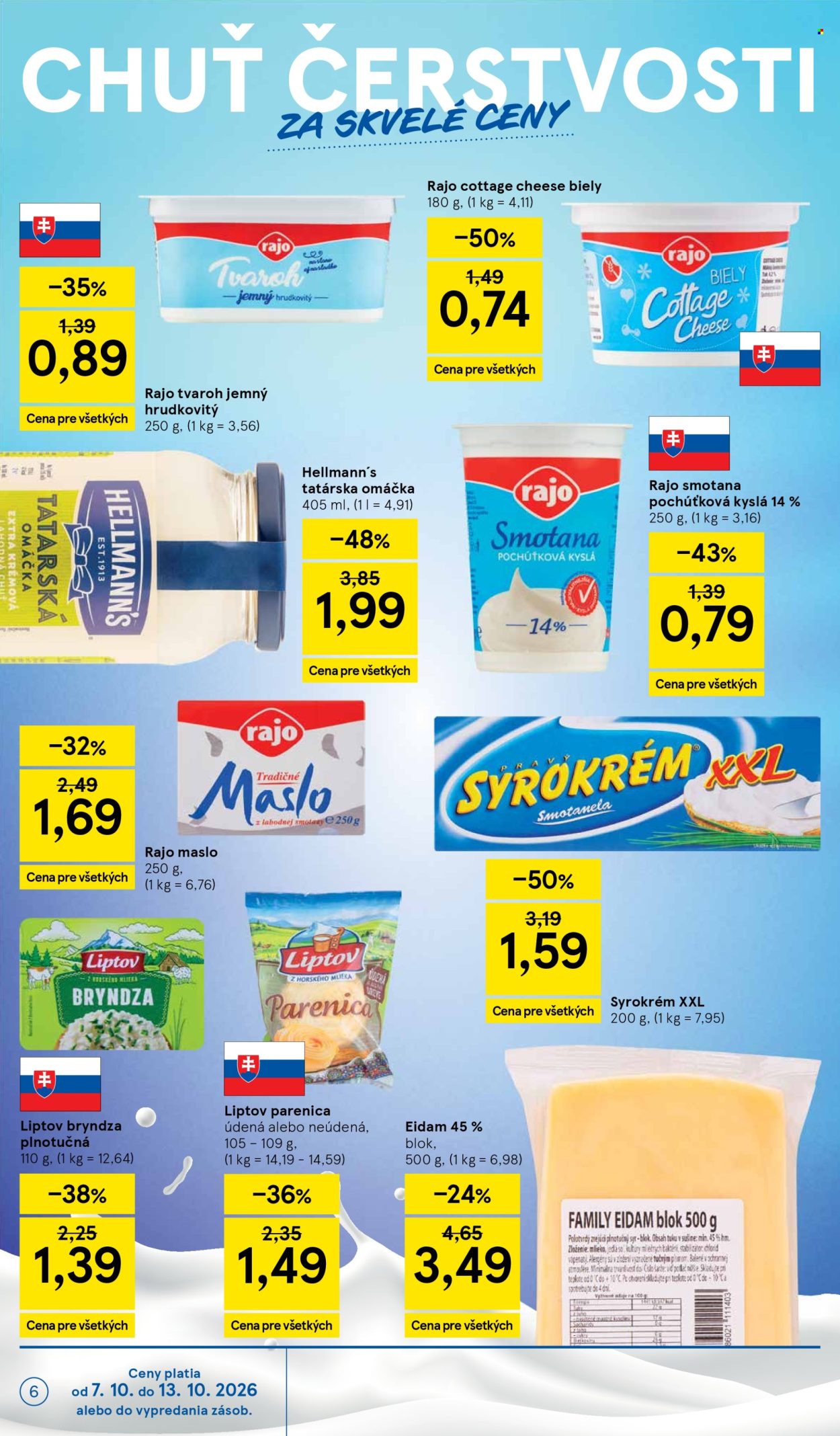 Leták TESCO supermarket - 7.10.2026 - 13.10.2026. Strana 6