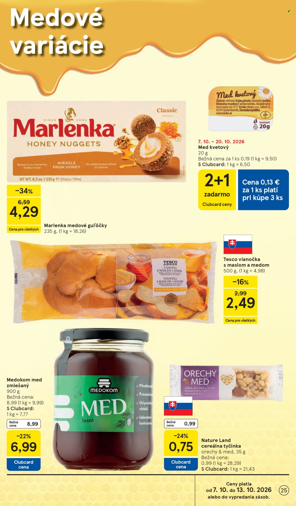 Leták TESCO supermarket - 7.10.2026 - 13.10.2026. Strana 25