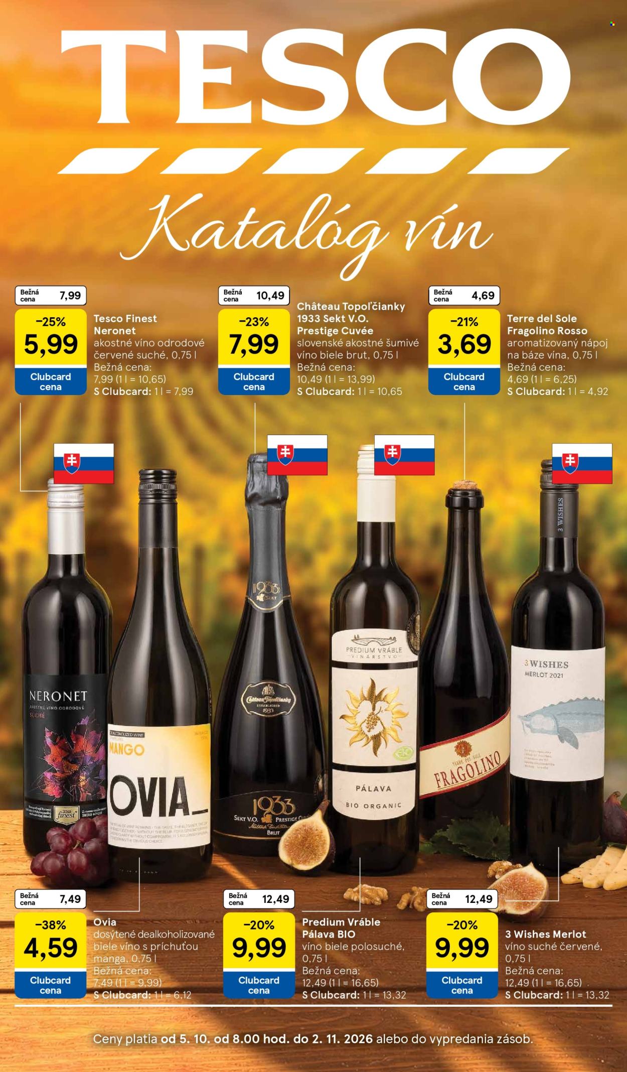 Leták TESCO hypermarket - 5.10.2026 - 2.11.2026. Strana 1