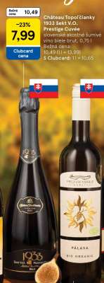 Château Topoľčianky 1933 Sekt V.O. Prestige Cuvée