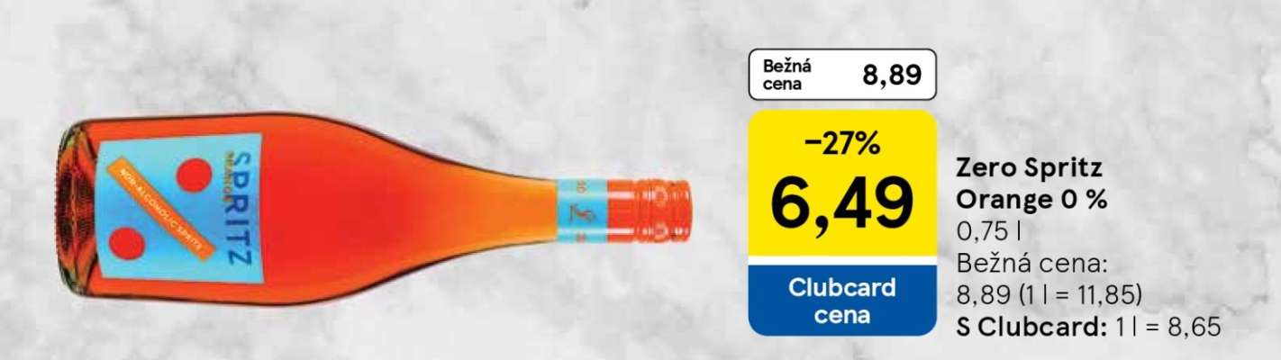 Zero Spritz Orange 0 %