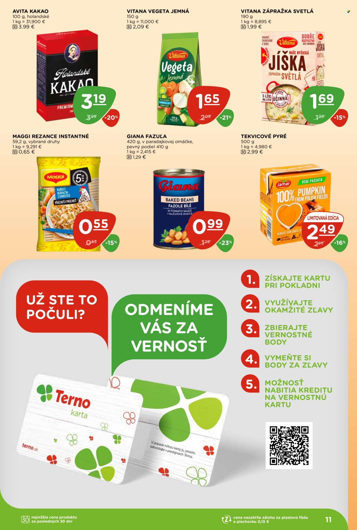 Leták Terno - 8.10.2026 - 14.10.2026. Strana 11