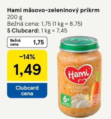 Hami mäsovo-zeleninový príkrm
