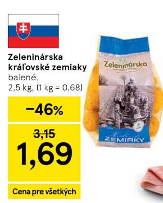 Zeleninárska kráľovské zemiaky