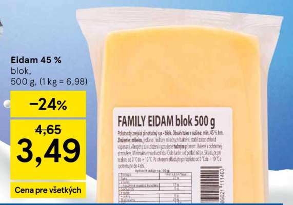 Eidam 45 %