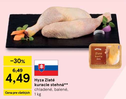 HYZA Zlaté kuracie stehná