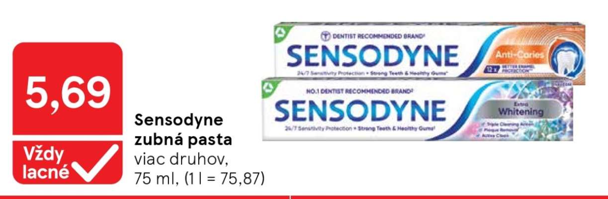 SENSODYNE Zubná pasta