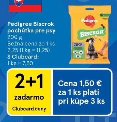Pedigree Biscrok pochúťka pre psy