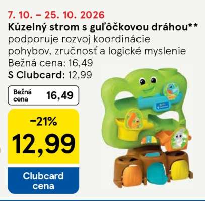 Kúzelný strom s guľôčkovou dráhou