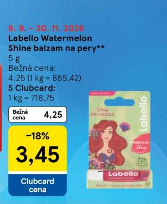 Labello Watermelon Shine balzam na pery**