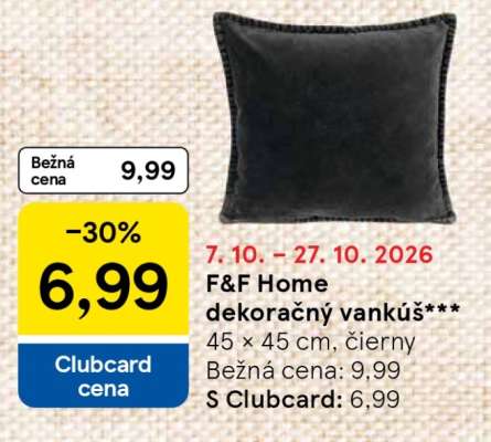 F&F Home dekoračný vankúš*
