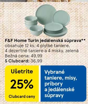 F&F Home Turin jedálenská súprava***