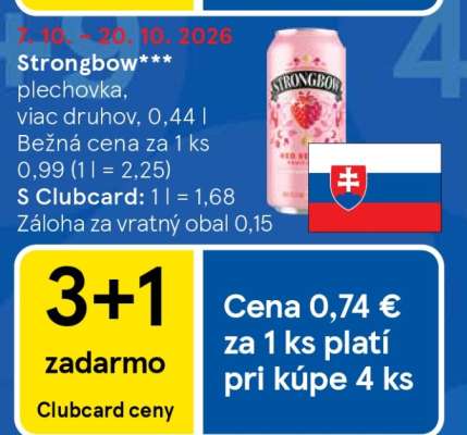 Strongbow plechovka